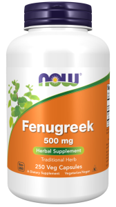 NOW Foods Fenugreek 500 mg 250kaps Kozieradka