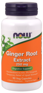 NOW Foods Ginger Root Extract 250 mg Imbir