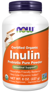 NOW Foods Inulin Prebiotic Pure Inulina 227g