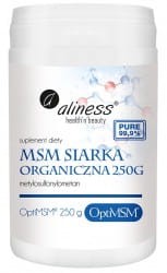 ALINESS MSM 250 gram  Siarka Organiczna 