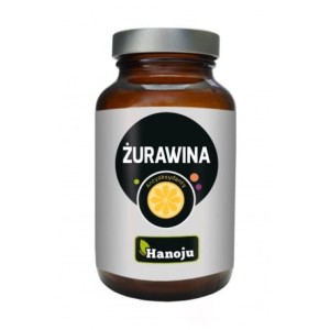 Hanoju Ekstrakt z owoców żurawiny 400mg 90 kapsułek Żurawina