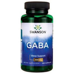 Swanson GABA - 500mg/100kaps