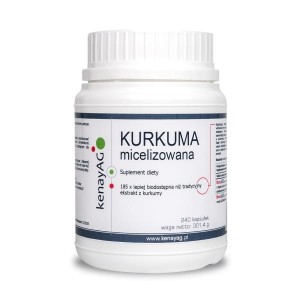 Kenay Kurkuma micelizowana (240 kapsułek)
