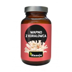 Hanoju Wapń z Koralowca proszek 800mg 90 kapsułek