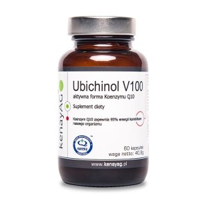 Ubichinol V100 aktywna forma Koenzymu Q10 100mg (60 kapsułek)
