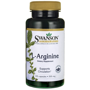 swanson L - arginina - 500mg/ 200kaps