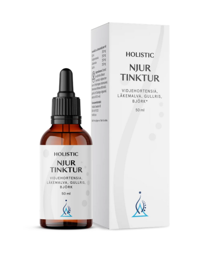 Holistic Njur tinktur (układ moczowy, nerki) Brzoza Hortensja Prawoślaz Nawłoć