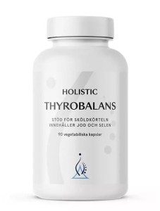 Holistic ThyroBalans L-tyrozyna Ashwagandha Żeń szeń  Niacyna Jod Selen