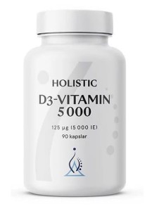 Holistic D3 witamina 5000 (D3-vitamin 5000)