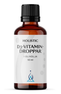 Holistic D3-vitamin droppar i olja Witamina D3 Oliwa