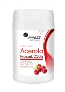 ALINESS ACEROLA Proszek 250g NATURALNA WIT C