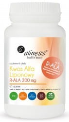 ALINESS Kwas Alfa Liponowy R-ALA 200 mg 60 tab