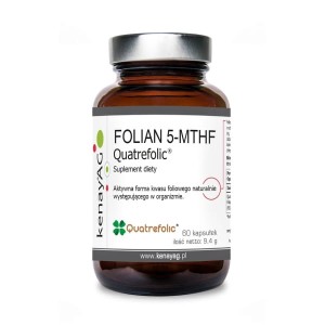 kenay FOLIAN 5-MTHF (aktywny kwas foliowy) Quatrefolic® 60 kaps