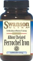 Albion Chelat Żelaza żelazo- 18mg/180kaps