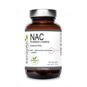 Kenay NAC N-acetylo cysteina 60kaps - suplement diety