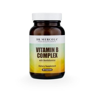 Witamina B kompleks (dr Mercola) (60 kapsułek) - suplement diety