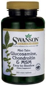 Swanson Glukozamina/chondroityna/msm 360 mini tab