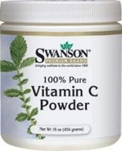 Swanson Witamina C - 100% czystości   - 454g PROMOCJA