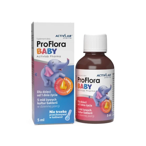 Activlab ProFlora BABY uzupełnienie flory bakteryjnej rhamnosus