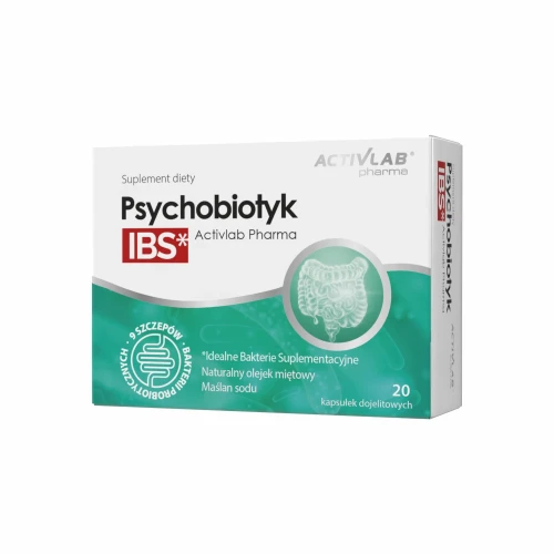 Activlab Psychobiotyk IBS* lactis bifidum plantarum boulardi rhamnosus