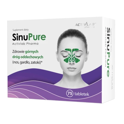 SinuPure Activlab Pharma szczaw pierwiosnek Bez Werbena